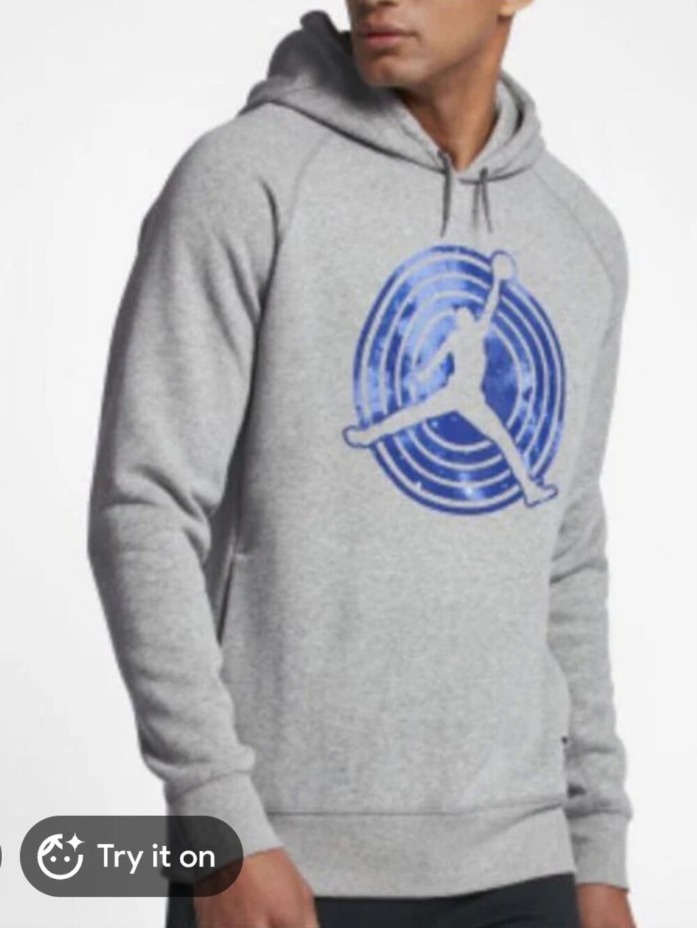 NWT Air Jordan x Space Jam 20th Anniversary Galaxy Jumpman Hoodie